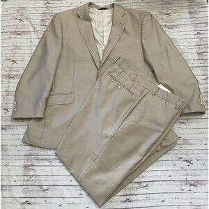 MADE by Cam Newton Sz 42S Sport Coat Blazer Two Button Jacket Pants 38x30 (28)